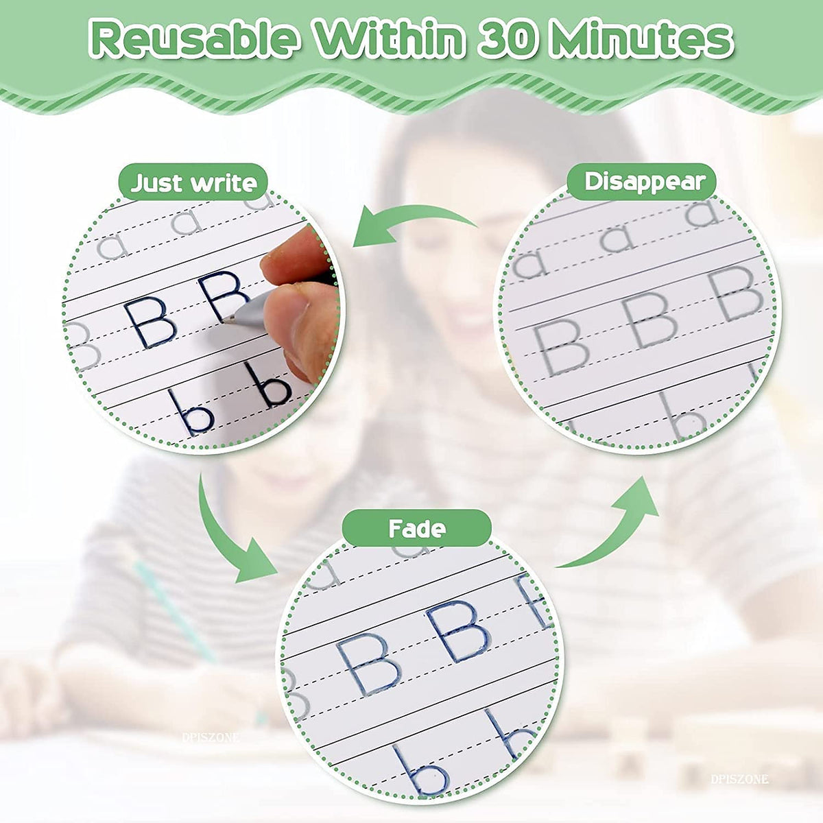 Urban Trends™ MagicWrite Reusable Practice Copybook - BUY 1 GET 1 FREE 🎁